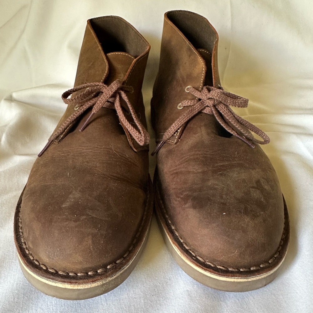 Brown Suede Chukkas